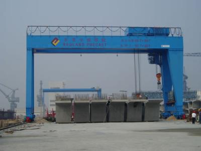 MG A Double Girder Electric Overhead Gantry Crane with Hook For Metallurgical Enterprises