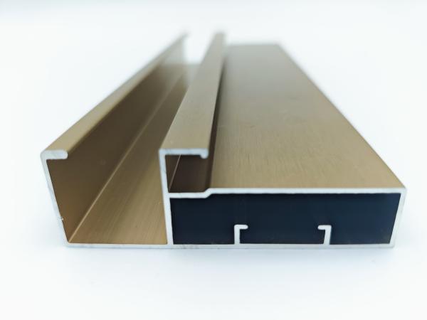 Moisture Proof Aluminium Kitchen Profiles , 6063 Aluminium Cabinet Profile