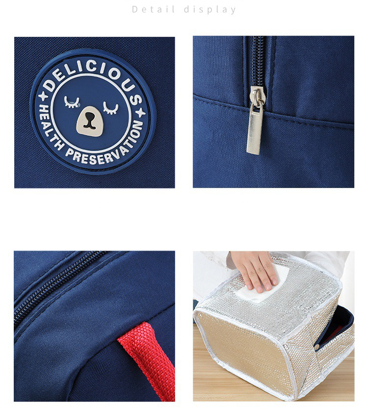 Изготовленная на заказ розовая изолированная сумка обеда более крутая с обслуживанием OEM для школы