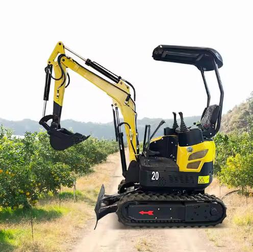 Epa 3.5 Ton 4 Ton Kubota Engine Mini Crawler Excavator Digger Farm Mini Bagger With Thumb Bucket