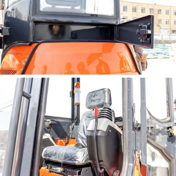 2,5 equipamento pequeno da escavação do motor do Euro 5 de Tone Mini Crawler Excavator EPA