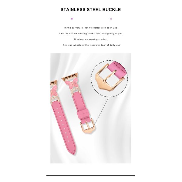 Elegant And Luxurious Butterfly Watch Strap For Women