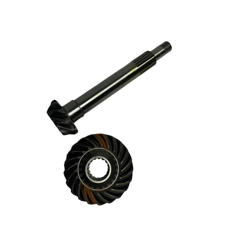 Steel Material Transmission Output Shaft Spiral Bevel Gear with Long Working Life for CPC20-35 Model Forklifts