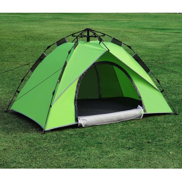 Dome Tent, Lightweight Waterproof Family Camping Tents for 1-3 People-Outdoor Style, Two-Layer(HT6082)