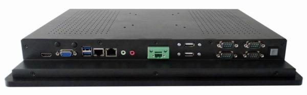15.6 Inch Industrial Panel PC Capacitive Screen I3 I5 I7 U Series CPU 2LAN 4COM 4USB
