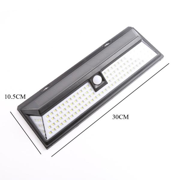 Bright yard wall light solar powered  lamp pathway garden led light motion sensor lighting
