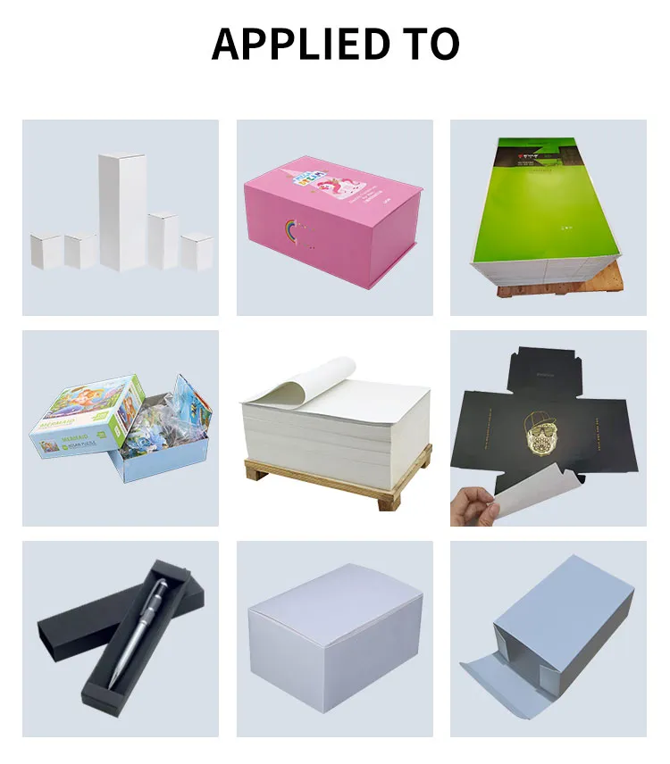 Bristol Ivory C1s C2s for Biscuit Cookie Cake Box Food Grade Packaging White Cardboard