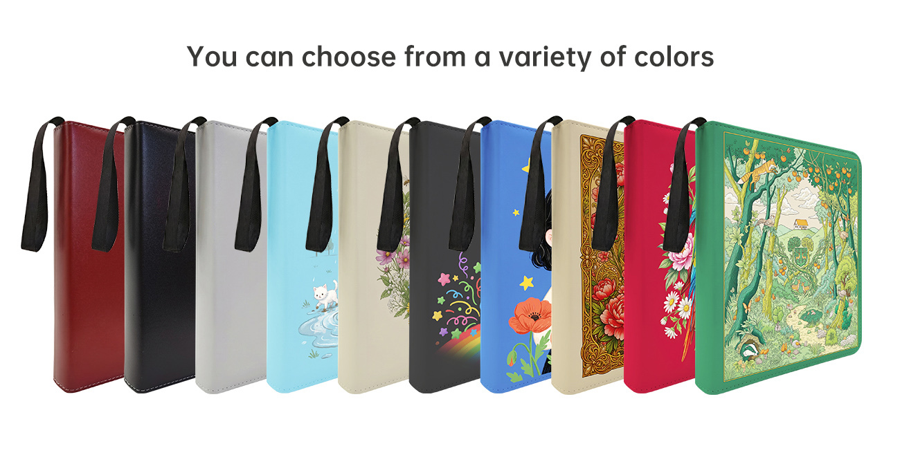 Offset Printing Postcard Album Binder Matte Gloss Custom Pokemon Binder