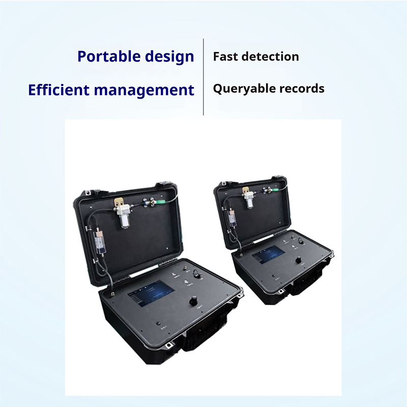 High Precision Multi Gas Analyzer Metal Gas Detector Device For CH4 CO Gas Analysis