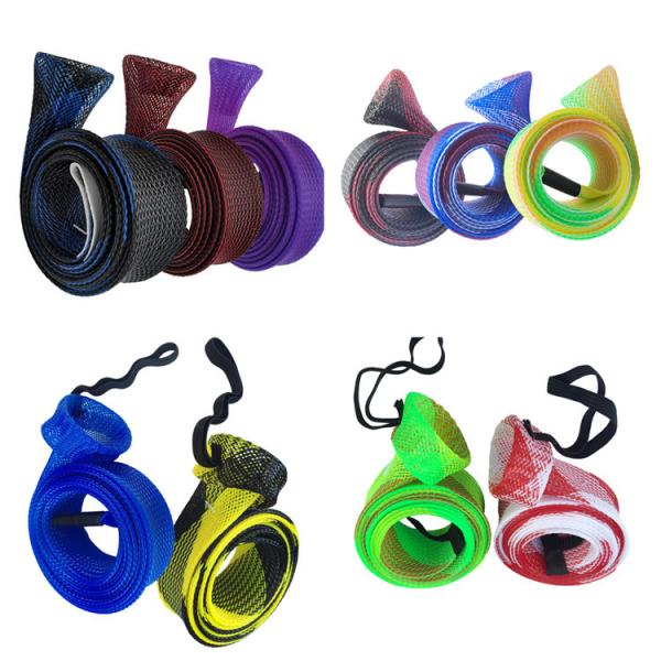 Polyester Flexible Fishing Rod Sleeve For Freshwater And Saltwater Fishing