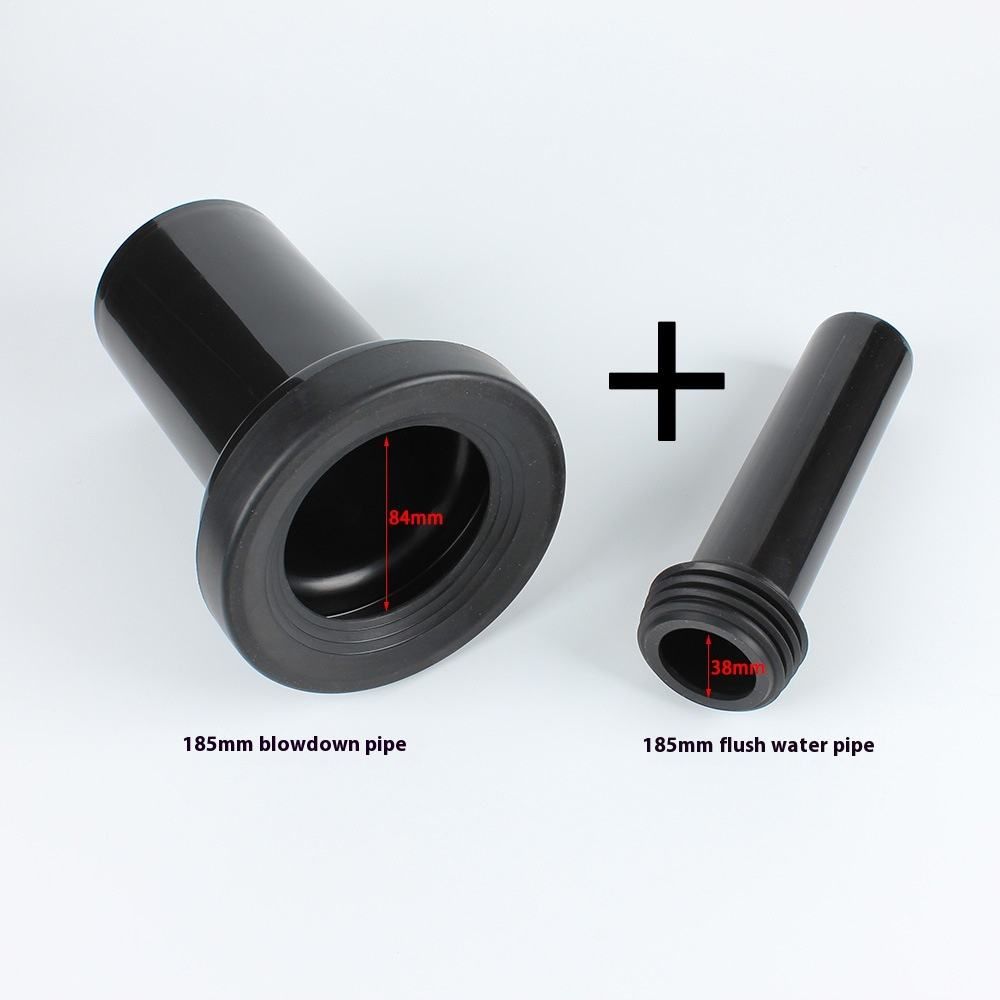 180mm D90 Modern Plastic Direct-Drain Pipe, With Hidden Water Tank And Wall-Mounted Toilet Connection