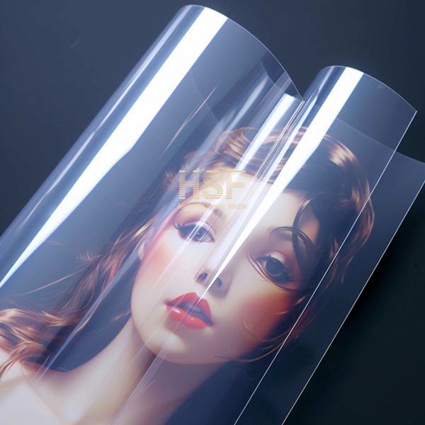 Folio de fenêtre en PET revêtu de 20um transparente antistatique