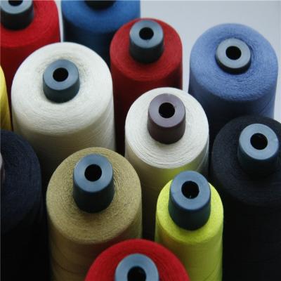 Linha da isolação térmica de linha de costura do aramid do meta Ne40s/3