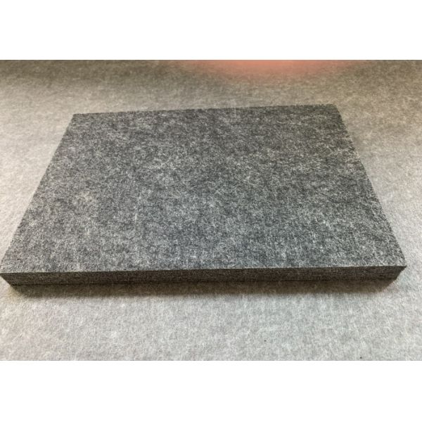 Round PET Acoustic Panel 12mm 600mm Diameter Orange Playful Sound Circle