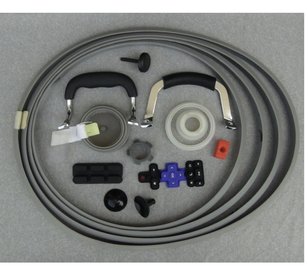 Custom Silicone pot Parts Silicone Sundries For kitchenware Handle Sealings and Lid Knob