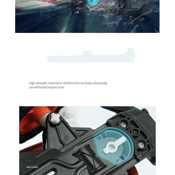 Boys' Birthday Gift 2.4G Remote Control High Speed Vehicle with Strong Power and Fun