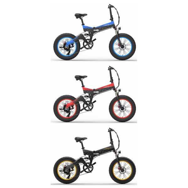 Lankelsisi X3000Plus 20 Inch Fat Tire Electric Bike 1000W 13AH