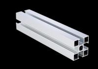 Industrial Square Extruded  Aluminium Alloy 40x40 Aluminum Extrusion Profiles