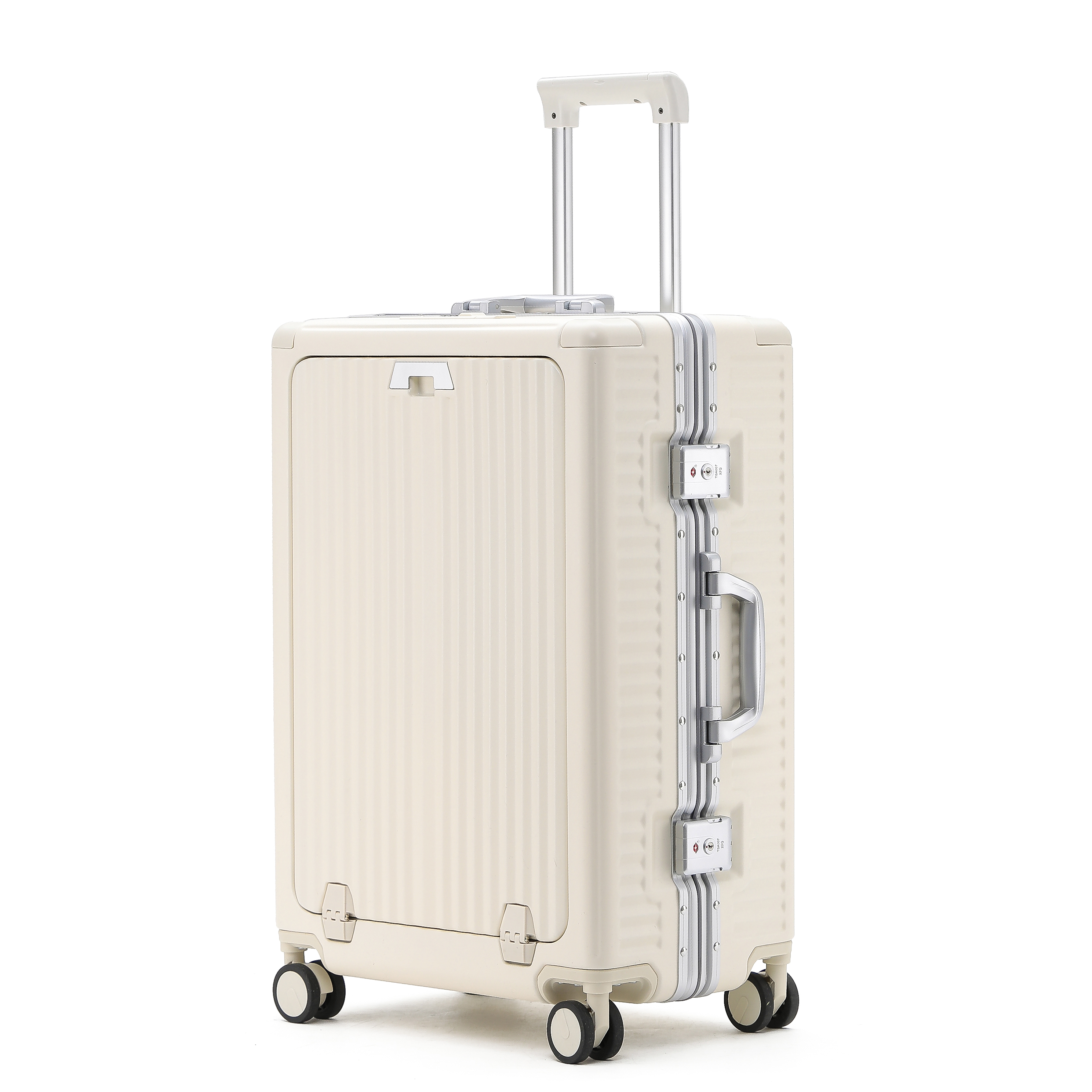 24Inch Business Aluminum Luggage Unisex PC Top Rated Luggage For Business Travel