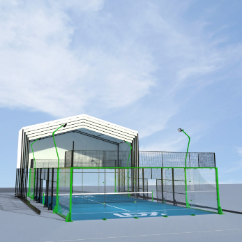 Commercial Grade A Frame Outdoor Sport Tent PVC PVDF Cover For Football Tennis Courts