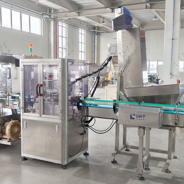 3000 Bottles/H Potato Chips Filling Production Line with 14-Head Intelligent Weighing and Food-Grade 316 Stainless Steel