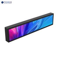 88 pulgadas de pared estirada montada en el comercio minorista señalización digital para tiendas 700nits