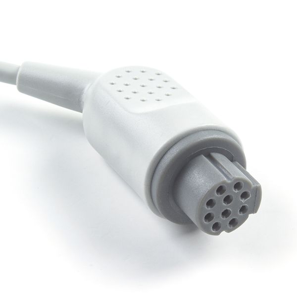 GE Datex Ohmeda TS-N3 SpO2 Sensor Cable 10Pin Connector To DB9 SpO2 Adapter Extension Cable Cardiocap/5 S/5 Satellite Plus II TruSignal