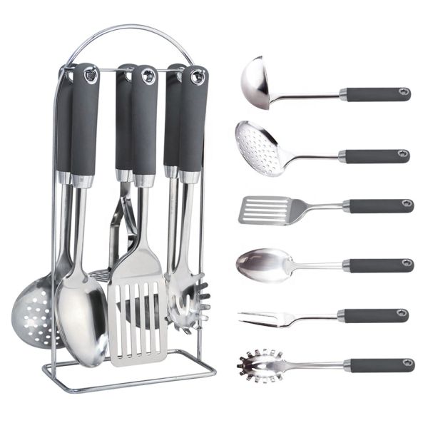 Food Grade Level Kitchen Utensils Set Tool Utensils Mate Stainless Steel Cookware