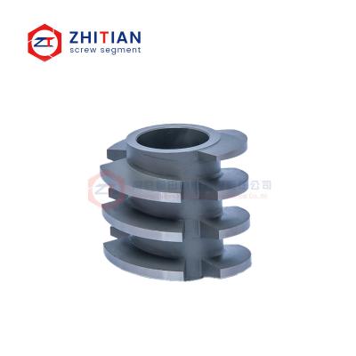 55mm Slotted Side Feed Screw Elements For Twin Screw Extruder