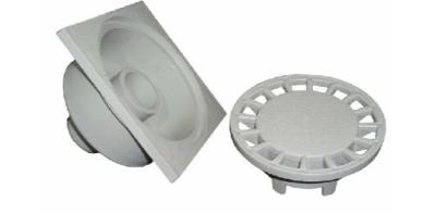 PVC plastic floor drain floor filler 10*10cm,15*15cm