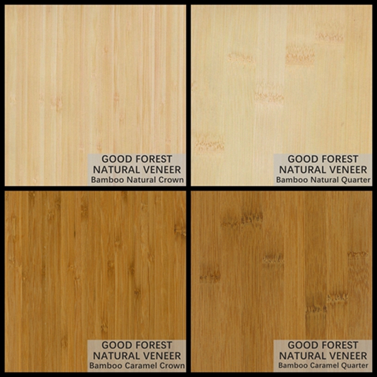 Древесина OEM естественная лощит роторную отрезанную облицовку мебели естественную бамбуковую