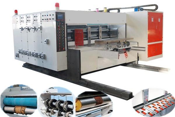 Automatic Pre-feeder Automatic Lead-edge Flexo Printer Slotter Die-cutter Stacker Machine