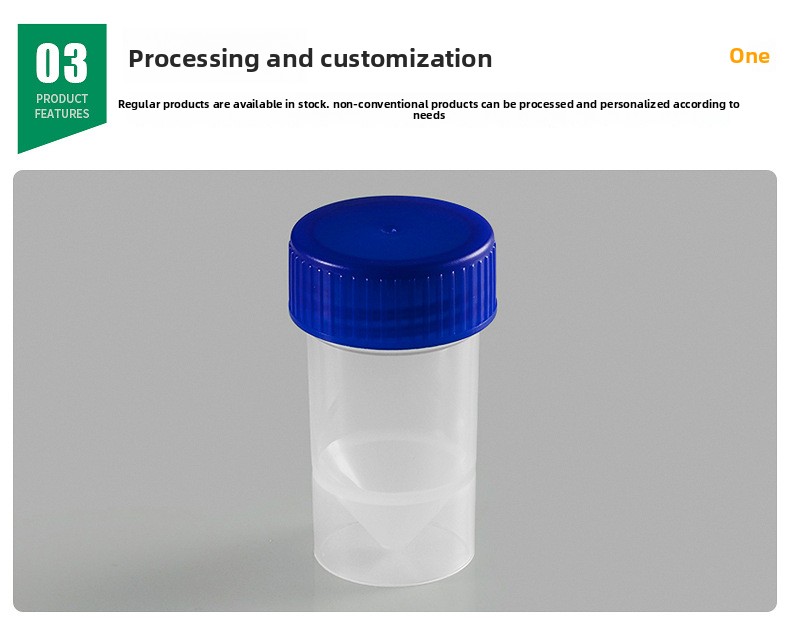 10ml 15ml 50ml Lab Sterile High Speed Self Standing Conical Plastic Centrifuge Tube Cryo Size