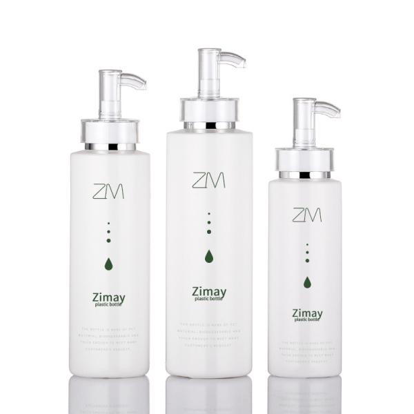empty 4 Oz Plastic Lotion Bottles HDPE Material With 58mm Pump