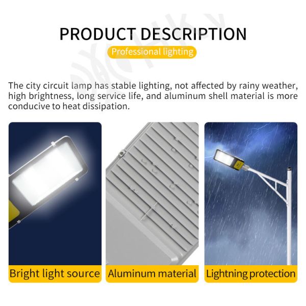 IP65 20W/30W/50W/100W/150W/200W Led Light Street Lamp Head Outdoor Road Lamp