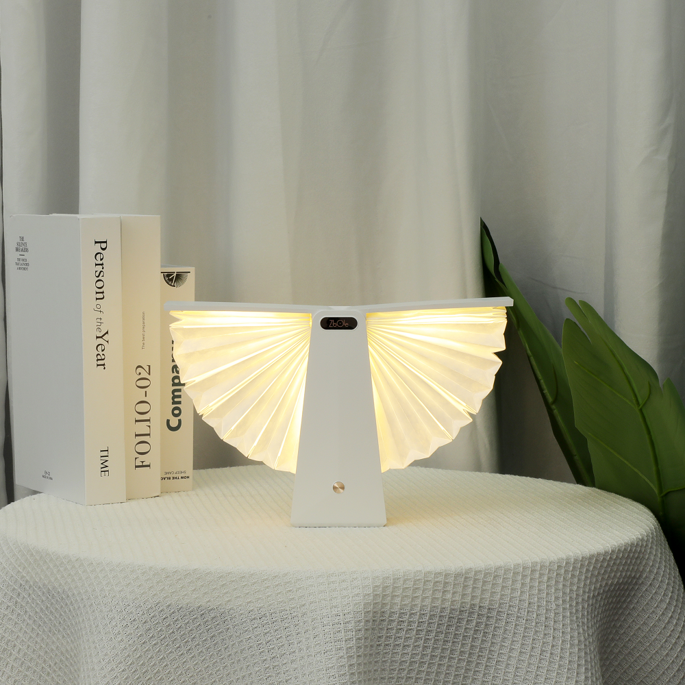 Handheld Night Origami Paper Desk Lamp Resin Craft For Home Decor