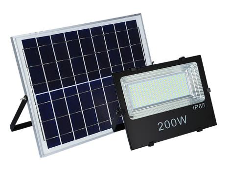 Rain Proof Solar Flood Lamp , Super Bright Solar Flood Light 60w 100w Aluminum Housing