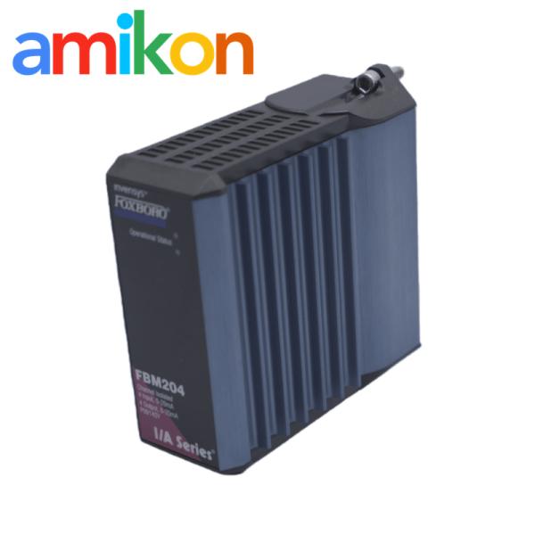 FOXBORO FBM204 I/O Interface Module with 4 Inputs/4 Outputs for Class G3 Harsh Environments
