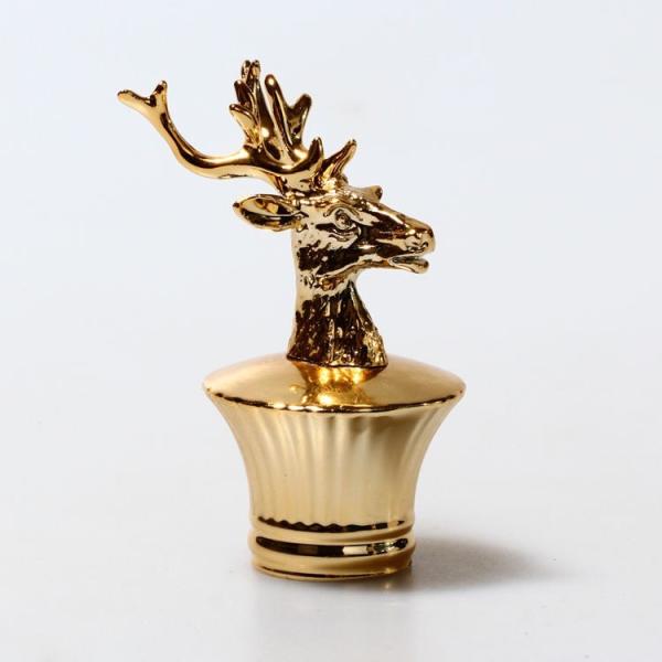 Zinc Deer Perfume Zinc-Alloy Caps Good Touch Environmentally Friendly And Recyclable