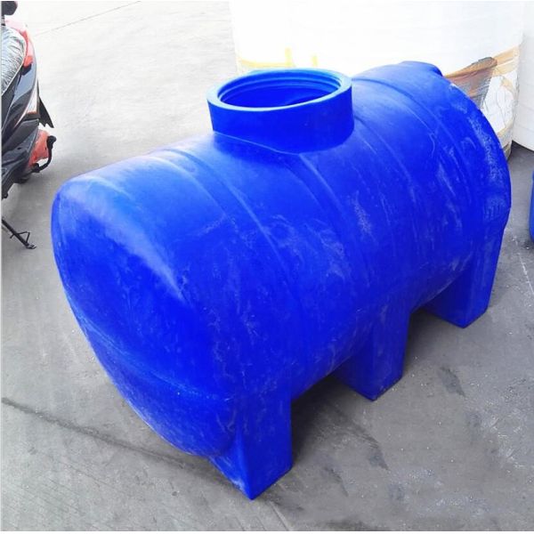 Horizontal Plastic Water Storage Containers With Legs Polyethylene Reservoir 500Litre