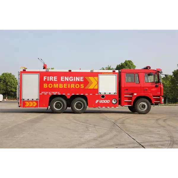 Shacman Weichai Engine Water Tank Fire Fighting Lorry Truck