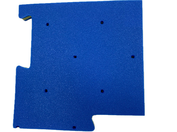 HIC/CFH Tested Playground Shock Pad Cushioning Layer Improving Playground Surface Waterproof Drainage Holes For Safe Play Areas