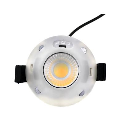 Les BS 476 60 Dimmable LED évaluée par feu Downlights