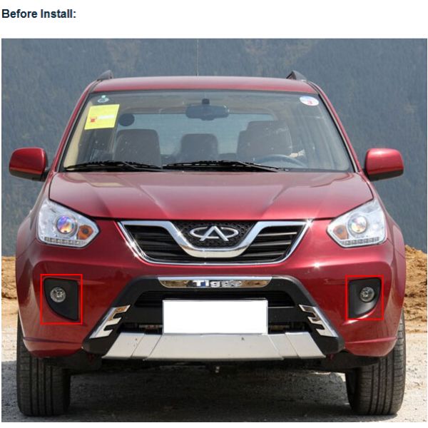 Chery Tiggo DRL LED Daytime driving Lights led extra light for car