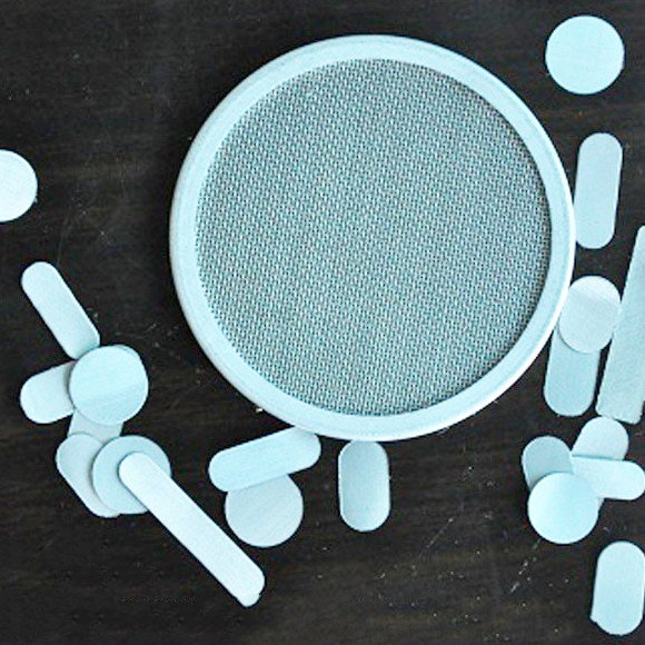 304 Stainless Steel Wire Mesh Filter Disc , Round Porous Metal Filter Disc