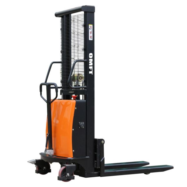 Steel CDSD15 1.5 Ton 1500 Kg Walker Half Semi Electric Pallet Stacker Jack Ce