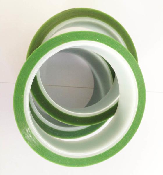 High Temp PET Silicone Tape 180 Degree Spraying Protection 33M / 66M Length