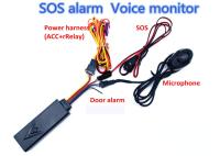 voix de CRNA de livres GSM de traqueur de GPS de voiture de 200mAh SOS surveillant DC100V SMS