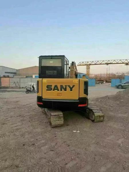 Used 2023 SANY SY60 Mini Excavator 500 Working Hours Full Maintenance for Landscaping
