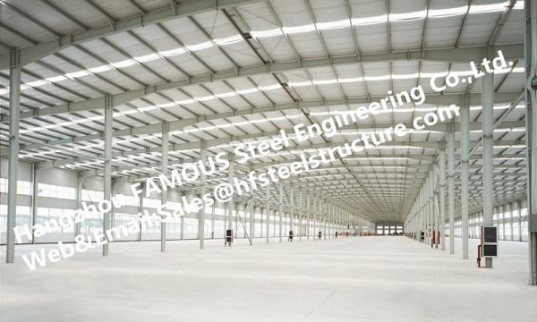 Construções de aço industriais de aço fabricadas com tratamento de superfície de aço galvanizado